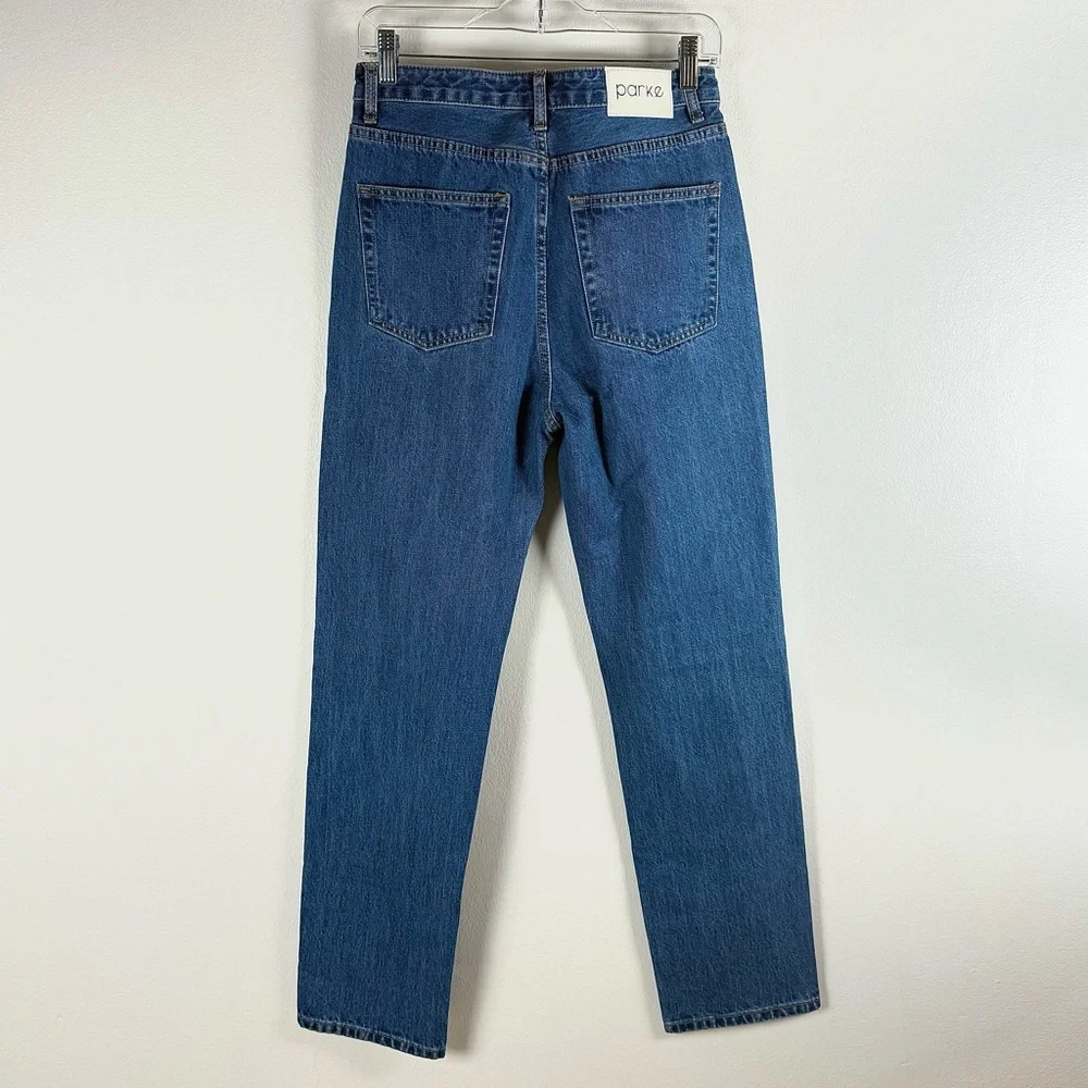 Parke  Straight Leg / High Rise -Medium Wash  Denim Jean Current NWOT SIZE 28